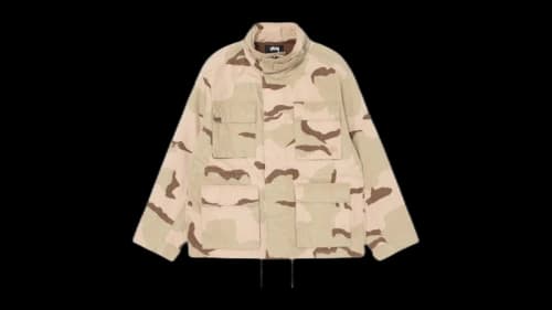 Stussy M65 Jacket Sand Camo
