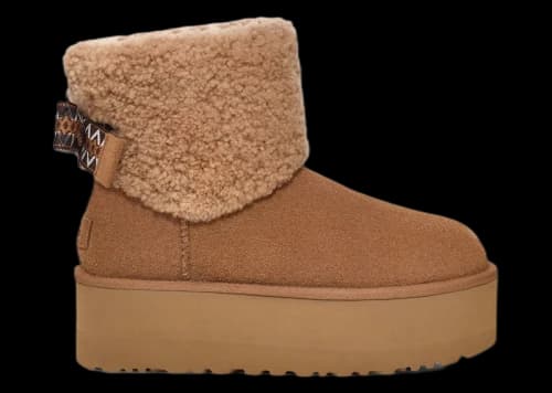 UGG Classic Mini Maxi Curly Boot Chestnut (Women's)