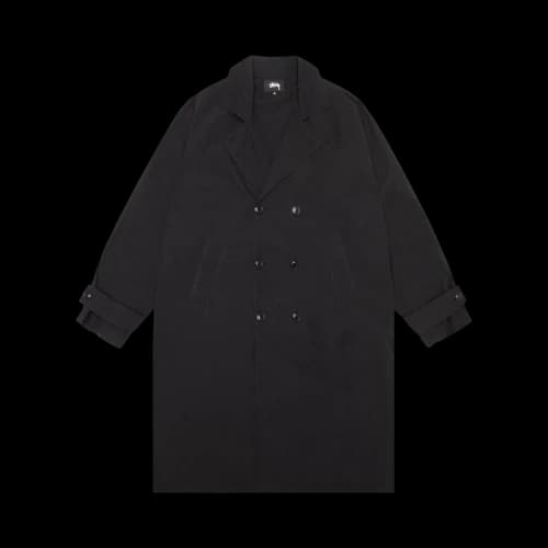 Stussy Lightweight Surfman Trench 'Black'