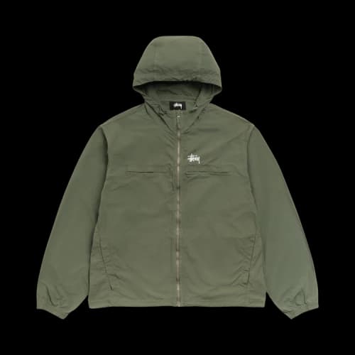 Stussy Lightweight Hooded Jacket 'Olive'
