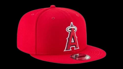 New Era 9Fifty Los Angeles Angels Snapback Hat Red