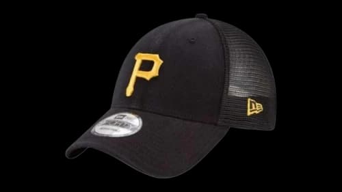 New Era 9Forty MLB Pittsburgh Pirates Trucker Baseball Cap Black