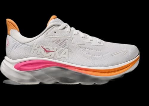 Hoka One One Clifton 10 White Electric Rose (Women's)