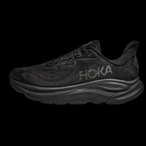 Hoka Clifton 10 Wide 'Triple Black'