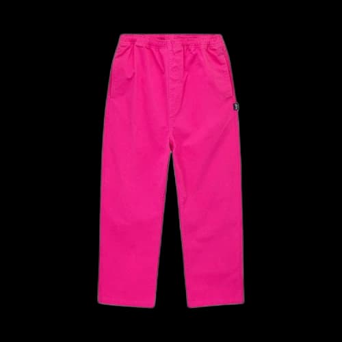 Stussy Brushed Beach Pant 'Fuchsia'