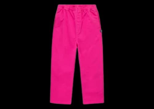 Stussy Brushed Beach Pant Hot Pink