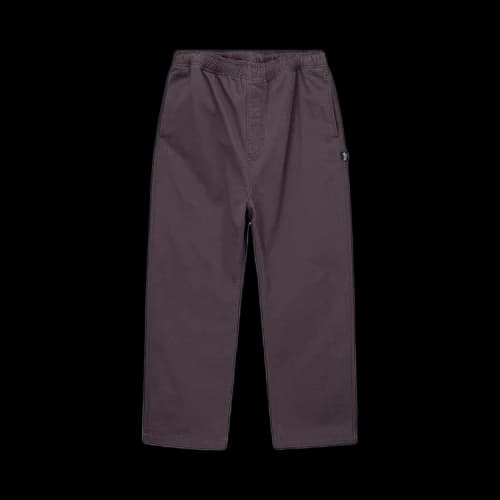 Stussy Brushed Beach Pant Wine