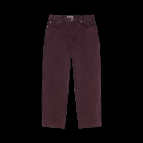 Stussy Washed Canvas Big Ol' Jeans 'Purple'