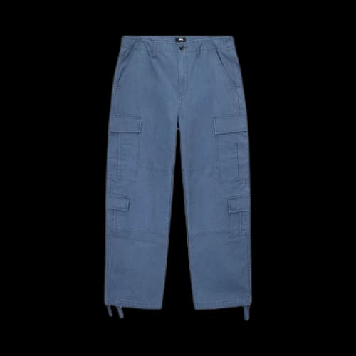 Stussy Ripstop Surplus Cargo 'Washed Blue'