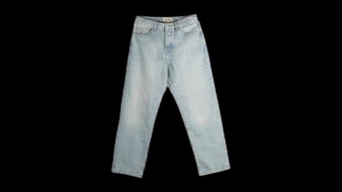 Stussy Big Ol Denim High Waisted Jean Light Wash