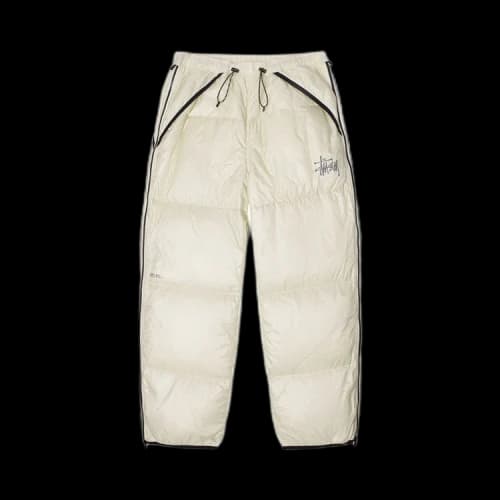 Stussy Micro Ripstop Down Pant 'Bone'