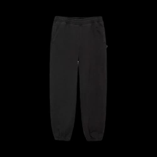 Stussy Pigment Dyed Fleece Pant Black