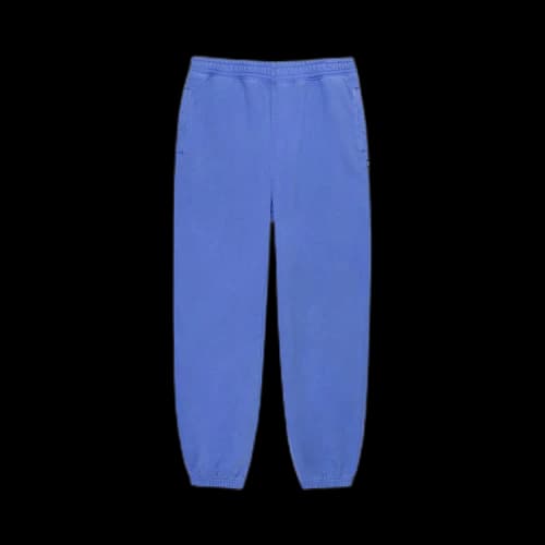Stussy Pigment Dyed Fleece Pant Ultramarine