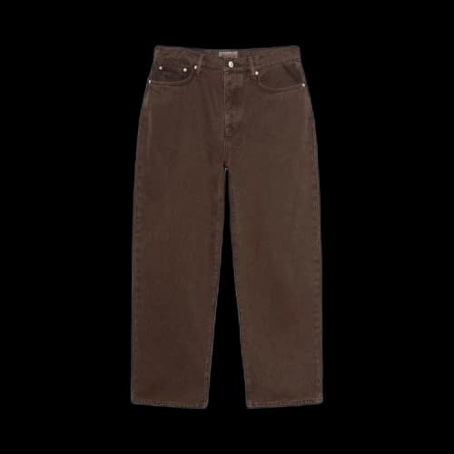 Stussy Big Ol' Washed Canvas Jean Brown