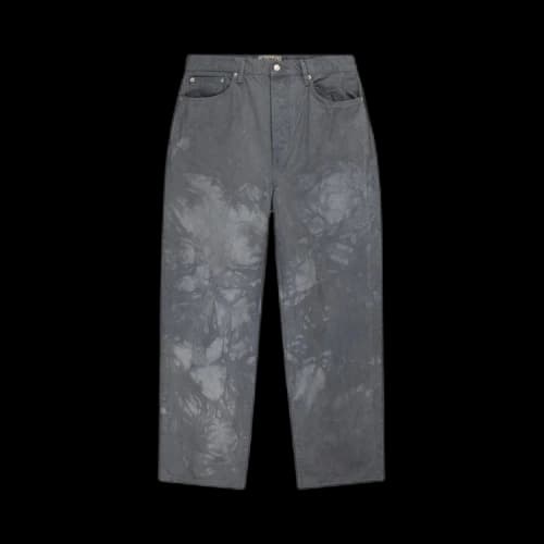 Stussy Wonderland Hand-Dyed Big Ol' Jeans Charcoal