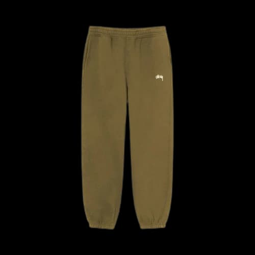 Stussy Stock Logo Sweatpant 'Olive'