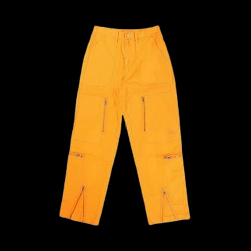 Stussy Flight Ripstop Pigment Dyed Pant Orange