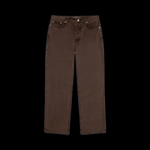 Stussy Washed Canvas Classic Jean Brown