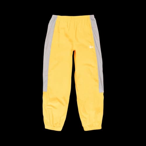 Stussy Nylon Track Pant 'Yellow'