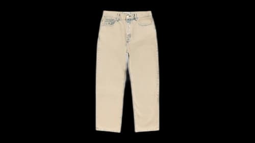 Stussy Big Ol' Denim Jean Resin Wash Khaki