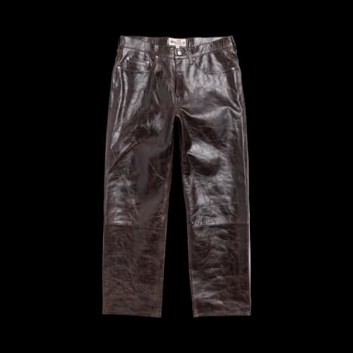 Stussy New Classic Pant Leather 'Dark Brown'