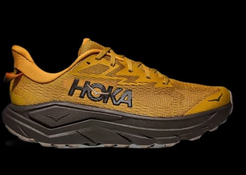 Hoka One One Challenger 8 Mustard Seed Black