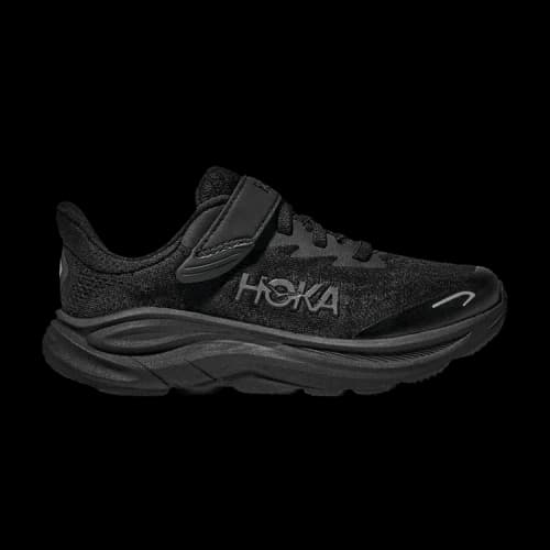 HOKA Clifton 10 Little Kids 'Triple Black'