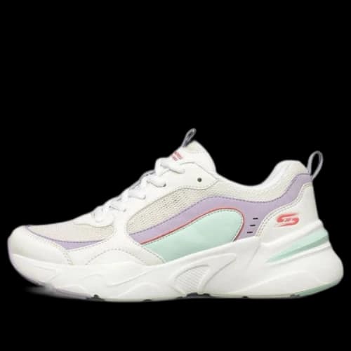Skechers Bobs Bamina 'White Blue Purple' (Women's)