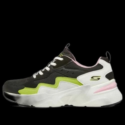 Skechers Bobs Bamina 'Black Green' (Women's)