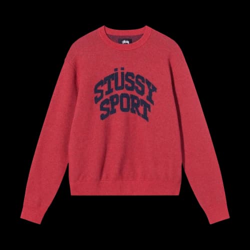 Stussy Sport Sweater 'Red'