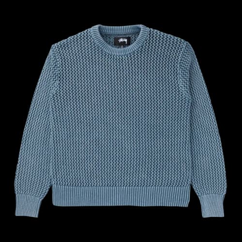 Stussy Loose Gauge Sweater 'Seafoam'