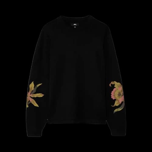 Stussy Orchid Sweater 'Black'