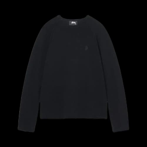 Stussy Exposed Seam Sweater 'Black'
