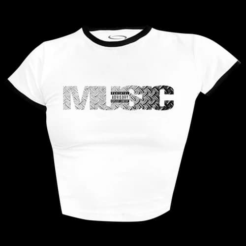 Playboi Carti IAM Baby Tee 3 'White'