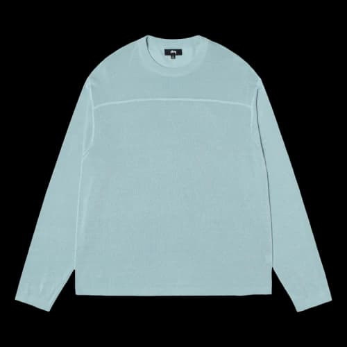 Stussy Lightweight Football Crew 'Light Blue'