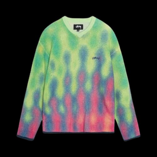 Stussy Gradient Dot Brushed Sweater 'Multicolor'