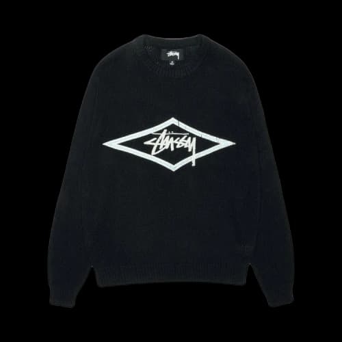 Stussy Surf Team Sweater 'Black'