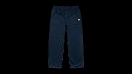 Stussy Mesh Track Pant Navy