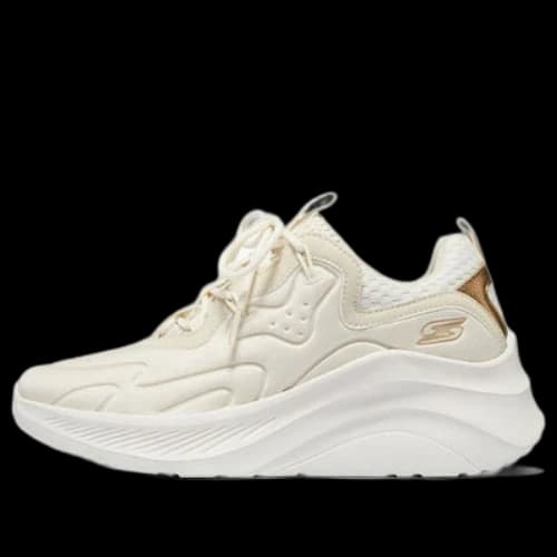 Skechers Bob's Sport Bobs Chaos Hi Shoes 'Cream White' (Women's)