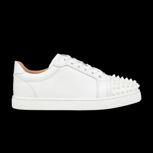 Christian Louboutin Vieira Spikes 'White' (Women's)