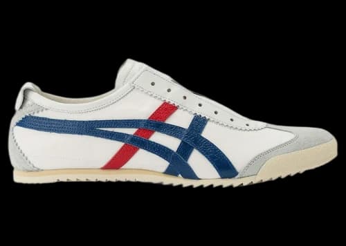 Onitsuka Tiger Mexico Slip-On Deluxe NM White ASICS Blue