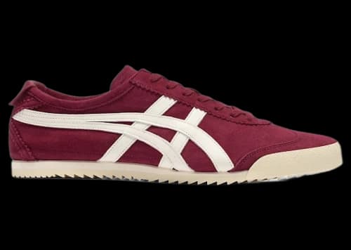Onitsuka Tiger Mexico 66 Deluxe Nippon Made Burgundy Cream