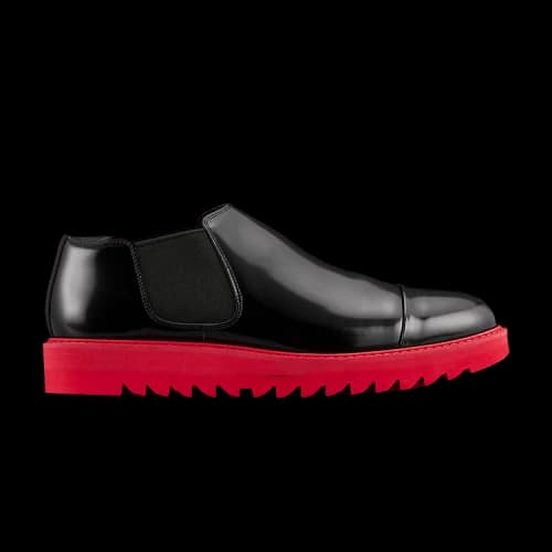 Onitsuka Tiger Side Gore Boot Low 'Black Classic Red'