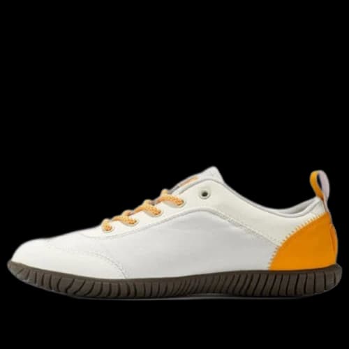Onitsuka Tiger Tsunahiki AP Cozy Breathable Low Top Casual Shoes/Sneakers White Orange Splicing
