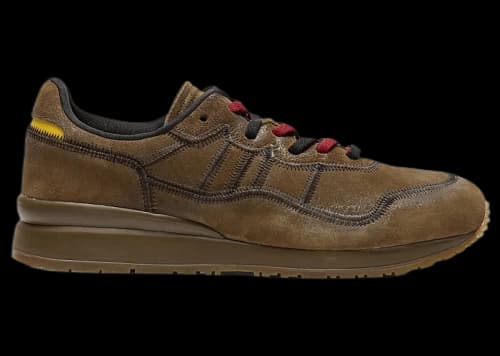 Onitsuka Tiger Tiger Ally Stitch Brown Storm Vibrant Yellow