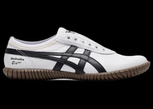 Onitsuka Tiger Tsunahiki Slip-On White Black