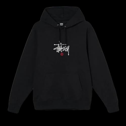 Stussy Copyright Applique Hoodie 'Black'