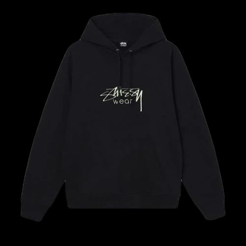 Stussy Wear Appliqué Hoodie 'Black'