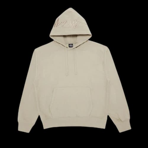Stussy Back Hood Appliqué Hoodie 'Khaki'