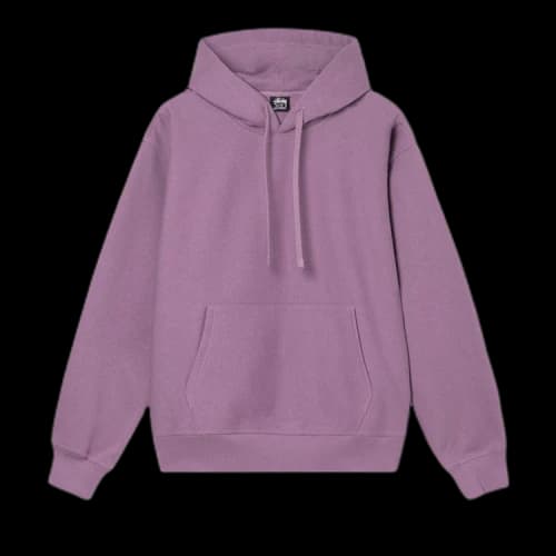 Stussy Back Appliqué Hoodie 'Orchid'